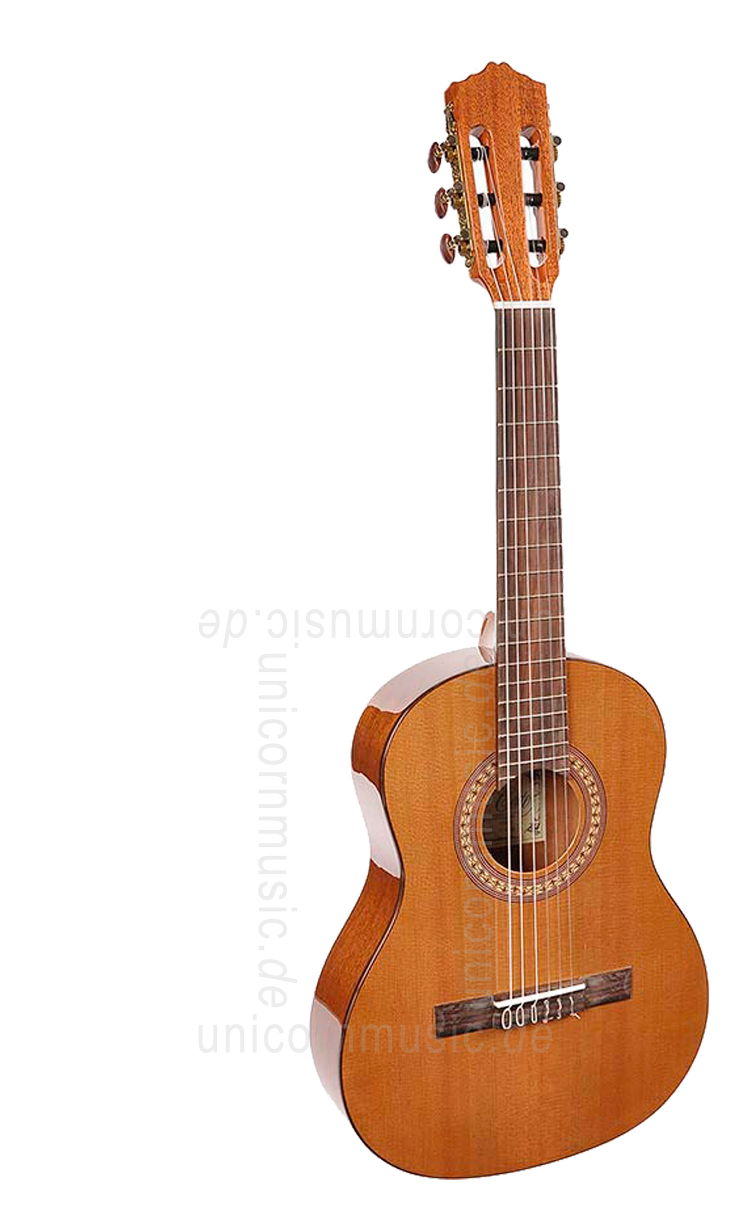 zur Artikelbeschreibung / Preis Konzertgitarre - SALVADOR CORTEZ MODELL CC-22-SN (Damenmodell) - massive Zederndecke