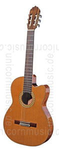 zur Detailansicht Spanische Konzertgitarre JOAN CASHIMIRA MODELL 56e E-CE Cutaway Thinline + L.R. Baggs Tonabnehmer - massive Zederndecke