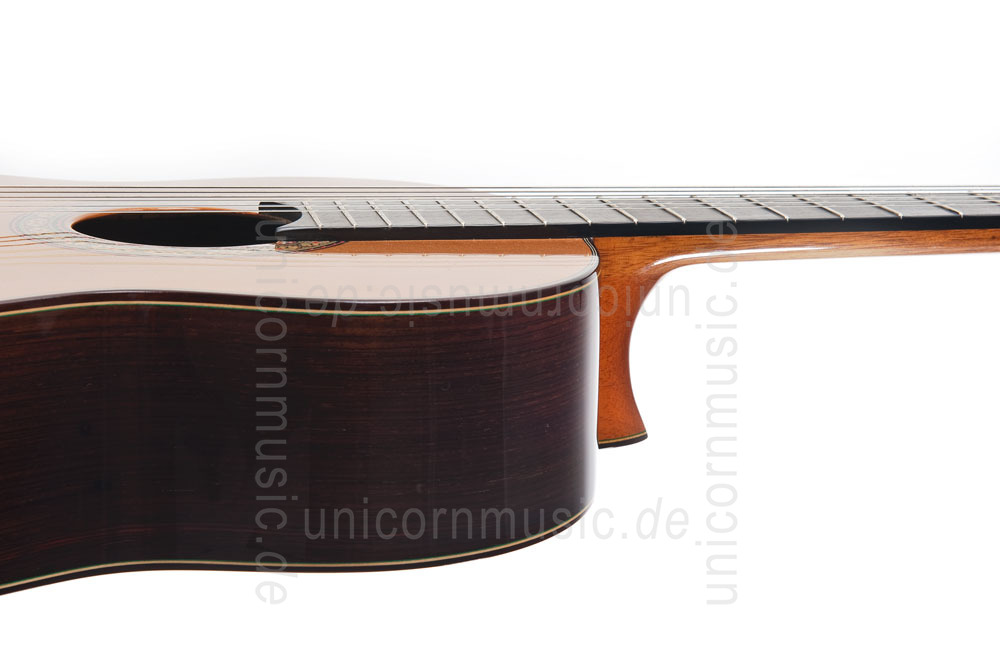 zur Artikelbeschreibung / Preis Spanische Konzertgitarre HERMANOS SANCHIS LOPEZ Modell 1 EXTRA CONCIERTO - vollmassiv - Zedern Decke + Koffer