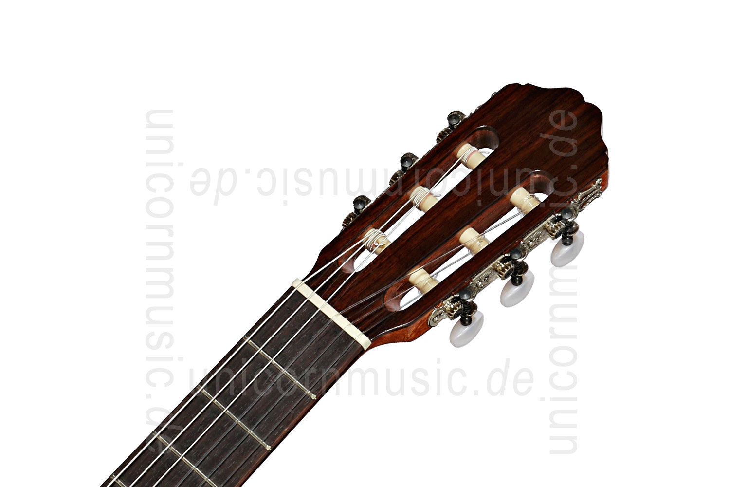 zur Artikelbeschreibung / Preis Spanische Konzertgitarre VALDEZ MODELL 5 Z - massive Decke