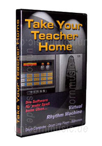 zur Detailansicht Beatsoftware TAKE YOUR TEACHER HOME - Virtual Rhythm Machine - PC CD-ROM