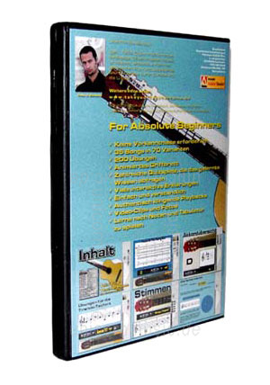 zur Artikelbeschreibung / Preis Gitarrenanfängerkurs TAKE YOUR TEACHER HOME - For Absolute Beginners - PC CD-ROM