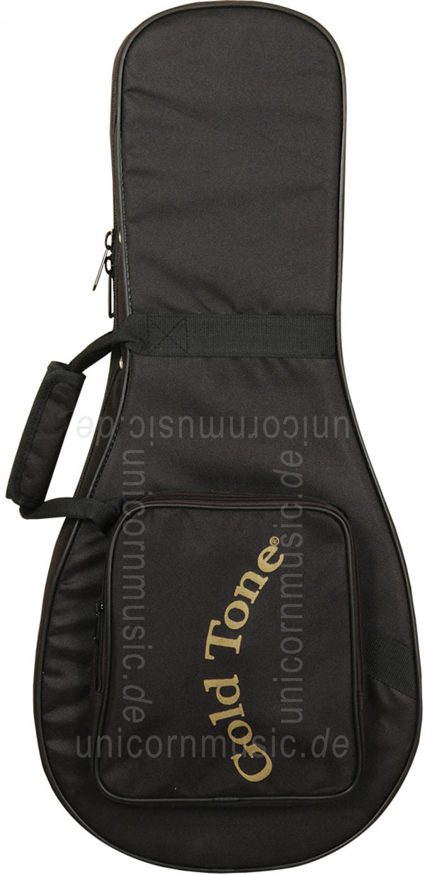zur Artikelbeschreibung / Preis Mandoline GOLD TONE GM 35 - F Style + original Tasche