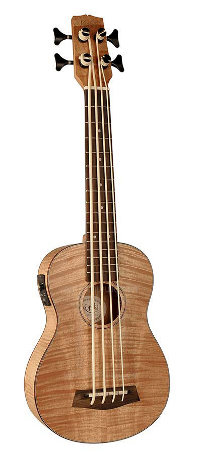 zur Artikelbeschreibung / Preis Bass Ukulele - KORALA UKBB 310 E - Tonabnehmer - Okume Decke