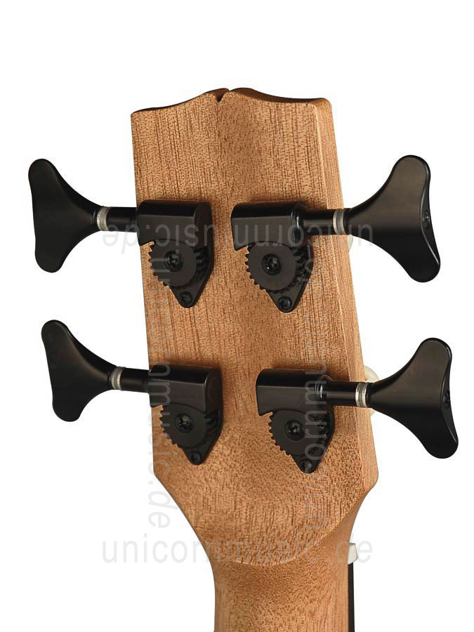 zur Artikelbeschreibung / Preis Bass Ukulele - KORALA UKBB 310 FE - Tonabnehmer - Fretless - Okume Decke