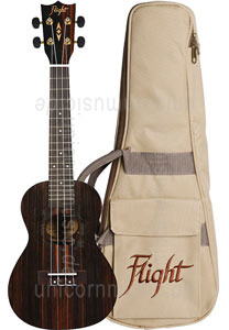 zur Detailansicht Konzert Ukulele - FLIGHT DUC 460 - Amara + Tasche