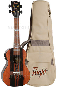 zur Detailansicht Konzert Ukulele - FLIGHT DUC 460 CEQ Amara - Tonabnehmer + Tasche