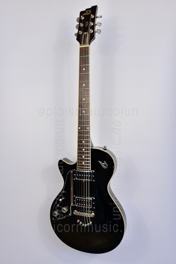 zur Artikelbeschreibung / Preis E-Gitarre DUESENBERG 49er - Black LH + Custom Line Case