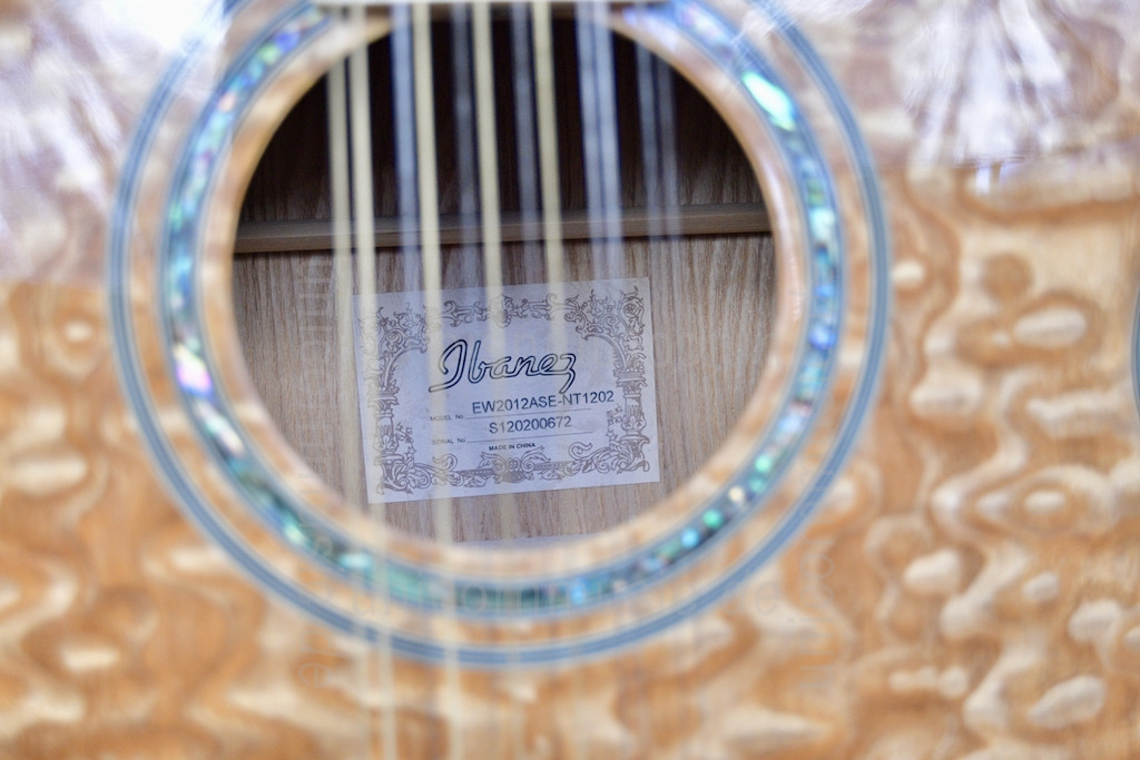 zur Artikelbeschreibung / Preis Ibanez EW2012ASE 12 String