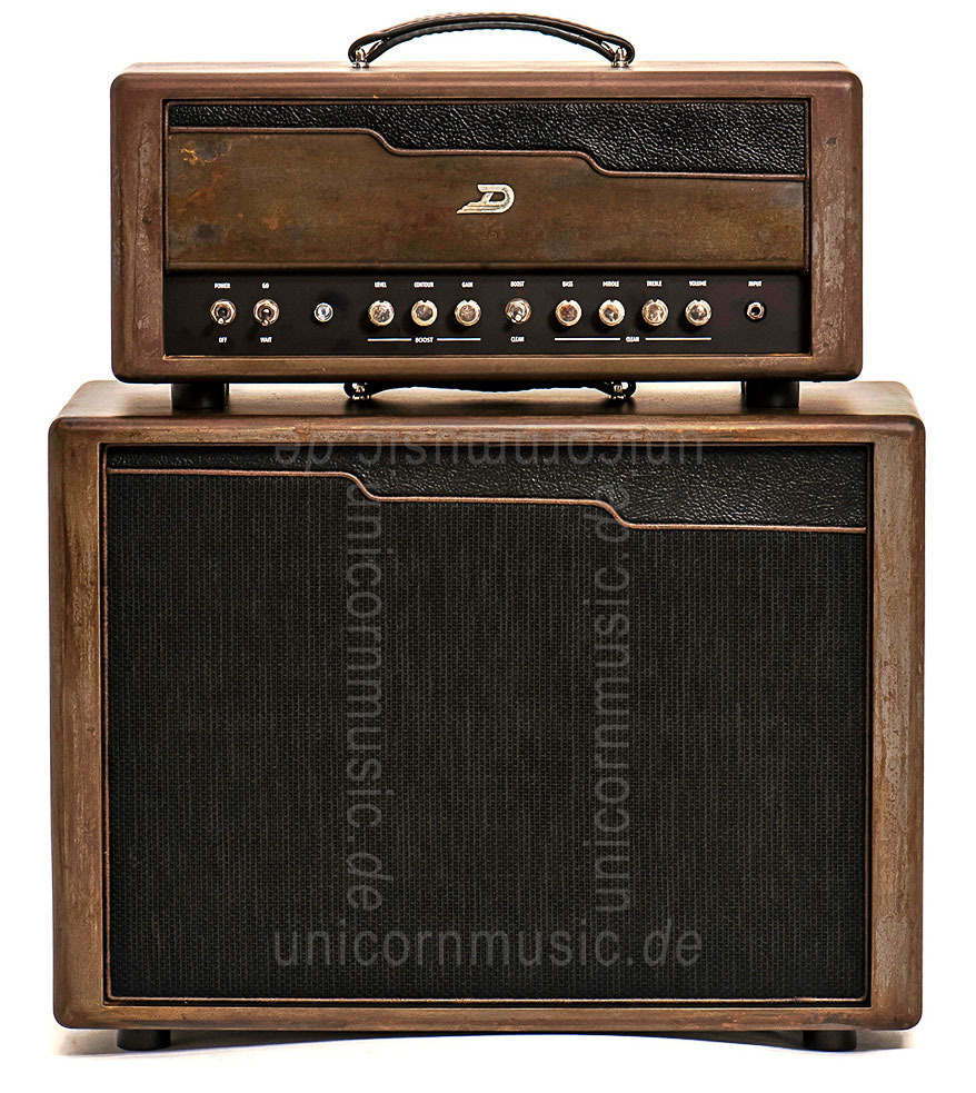 zur Artikelbeschreibung / Preis E-Gitarrenverstärker - DUESENBERG BERLIN - Vollröhre - Top + 1x12" Cabinet
