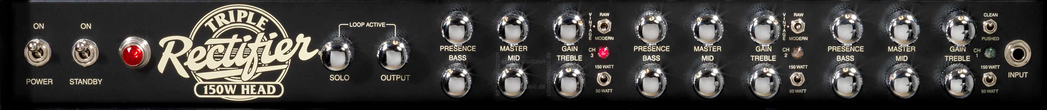zur Artikelbeschreibung / Preis E-Gitarrenverstärker - Mesa Boogie Triple Rectifier + 4x12" Oversize Cabinet