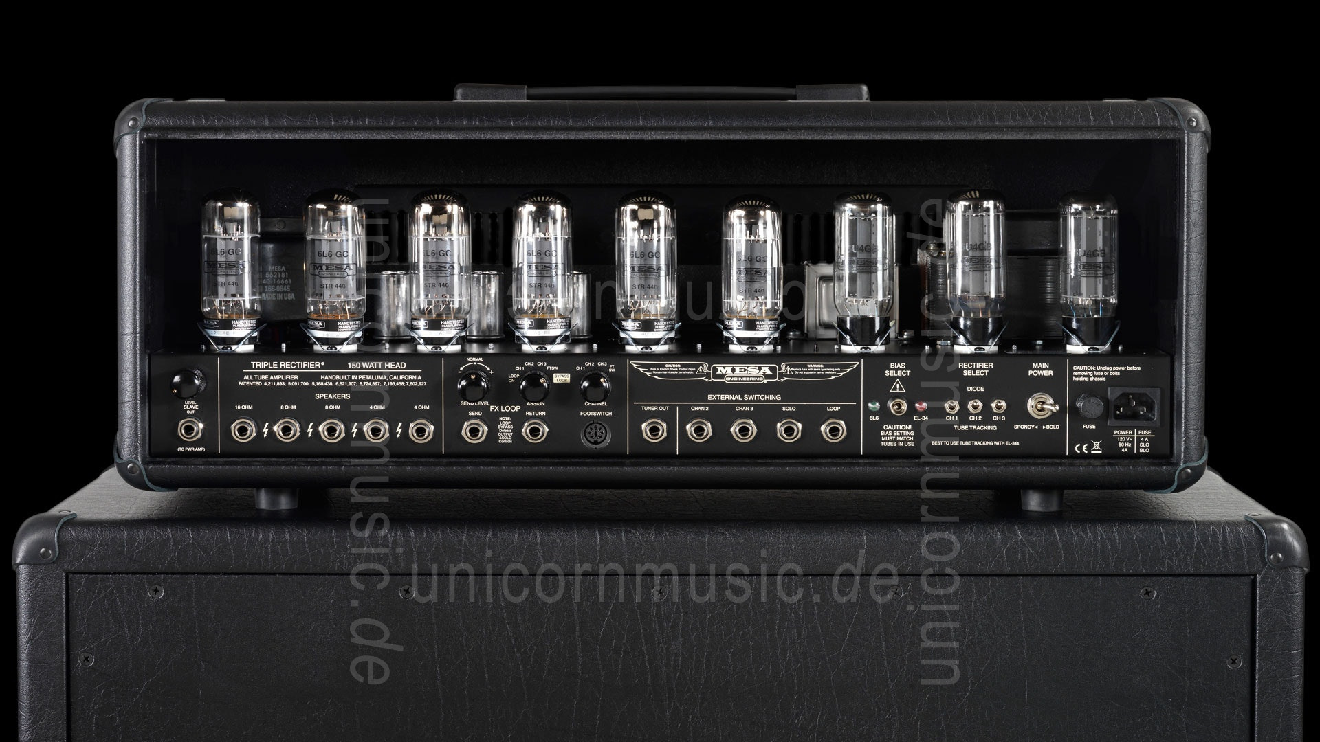 zur Artikelbeschreibung / Preis E-Gitarrenverstärker - Mesa Boogie Triple Rectifier + 4x12" Oversize Cabinet