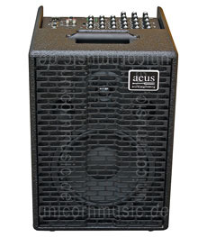 zur Detailansicht Akustikverstärker - ACUS ONE 8 Black M2 - 4x Kanal (3x Instrumental / getrennt regelbar)