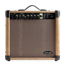 zur Detailansicht Akustikgitarrenverstärker STAGG 40 AA R EU