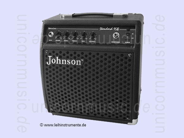 zur Artikelbeschreibung / Preis Bass Verstärker JOHNSON JV-15B - Combo