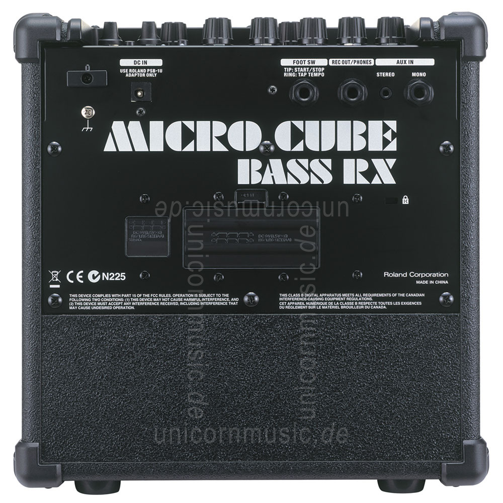 zur Artikelbeschreibung / Preis Bassverstärker ROLAND MICRO CUBE BASS RX - Bass Combo