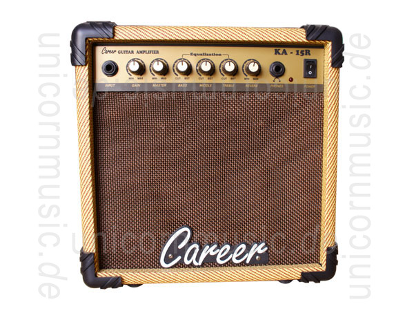 zur Artikelbeschreibung / Preis E-Gitarrenverstärker CAREER KA-15R - Combo - Ausstellungsstück
