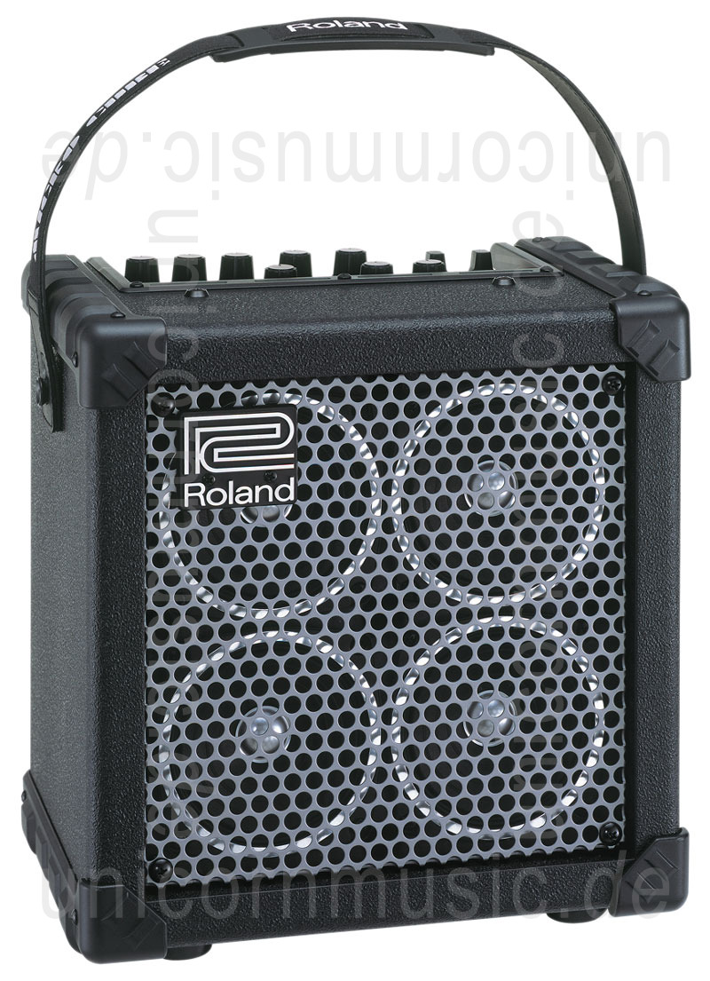 zur Artikelbeschreibung / Preis E-Gitarrenverstärker ROLAND MICRO CUBE RX - Stereo-Batterieamp für Gitarre
