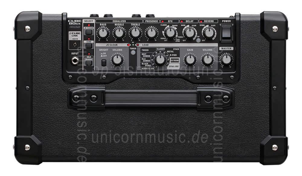zur Artikelbeschreibung / Preis E-Gitarrenverstärker ROLAND CUBE 80GX - Combo