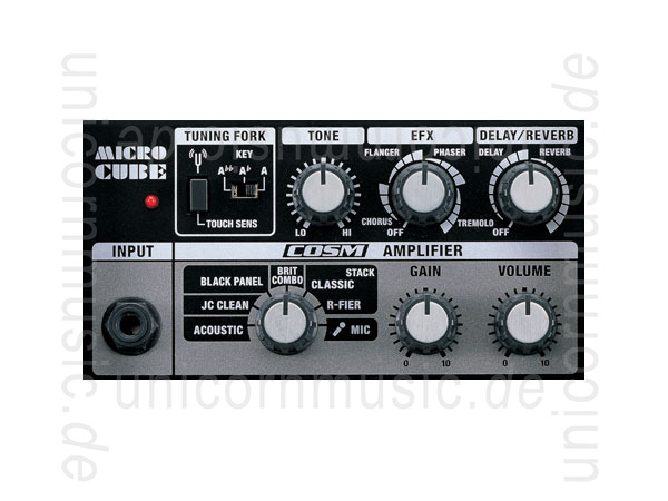 zur Artikelbeschreibung / Preis E-Gitarrenverstärker ROLAND MICRO CUBE - Schwarz