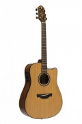 Western-Gitarre - CRAFTER Able D630CE N - Dreadnought - massive Zederndecke