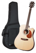 Western-Gitarre CORT MR 710-F NS - Dreadnought - Fishman - Cutaway - massive Fichtendecke