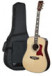 Western-Gitarre TANGLEWOOD TW1000/H SRE -  Heritage Series - Fishman Sonitone - Dreadnought - vollmassiv + Hardcase