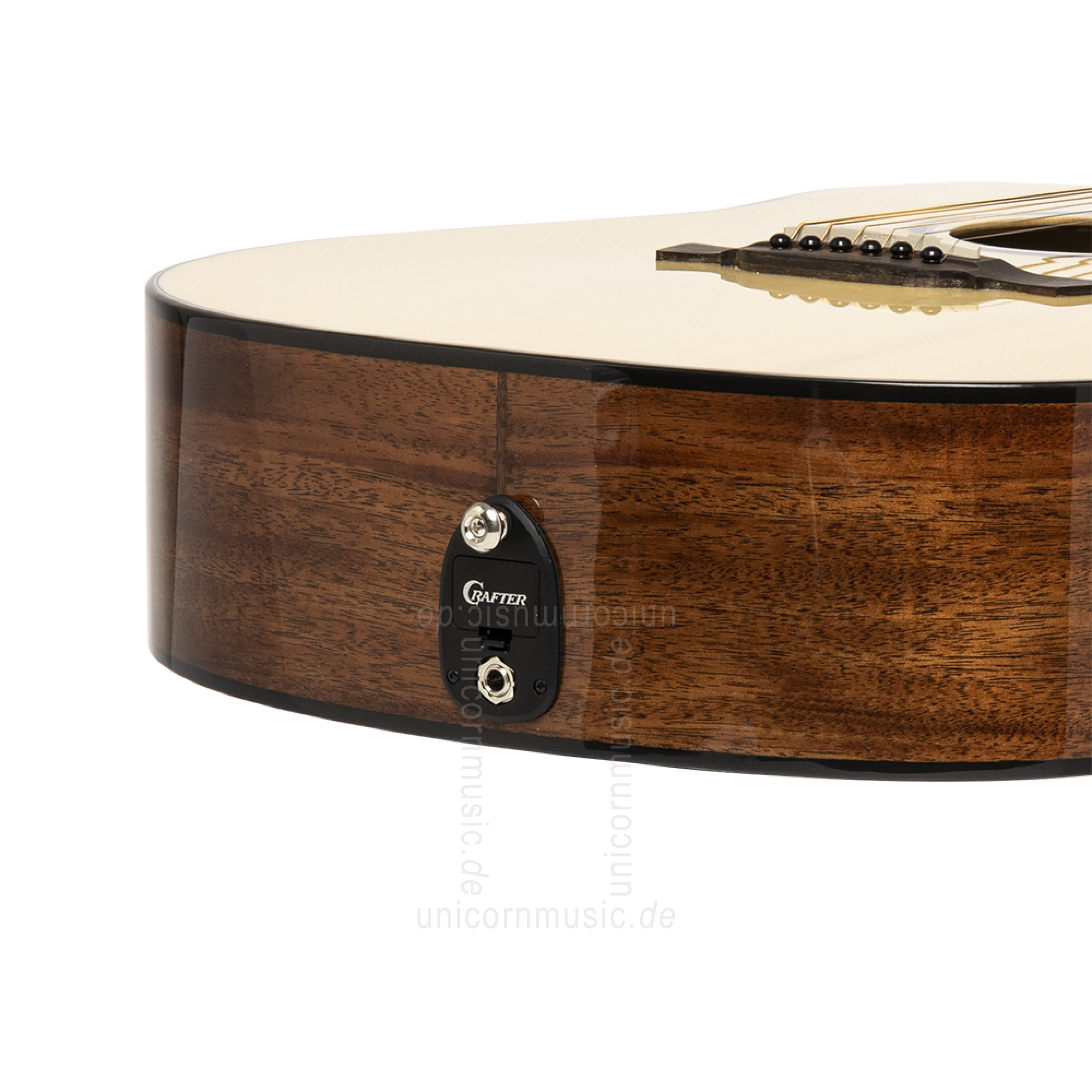 zur Artikelbeschreibung / Preis Western-Gitarre - CRAFTER Able 600CE N - Dreadnought - massive Fichtendecke