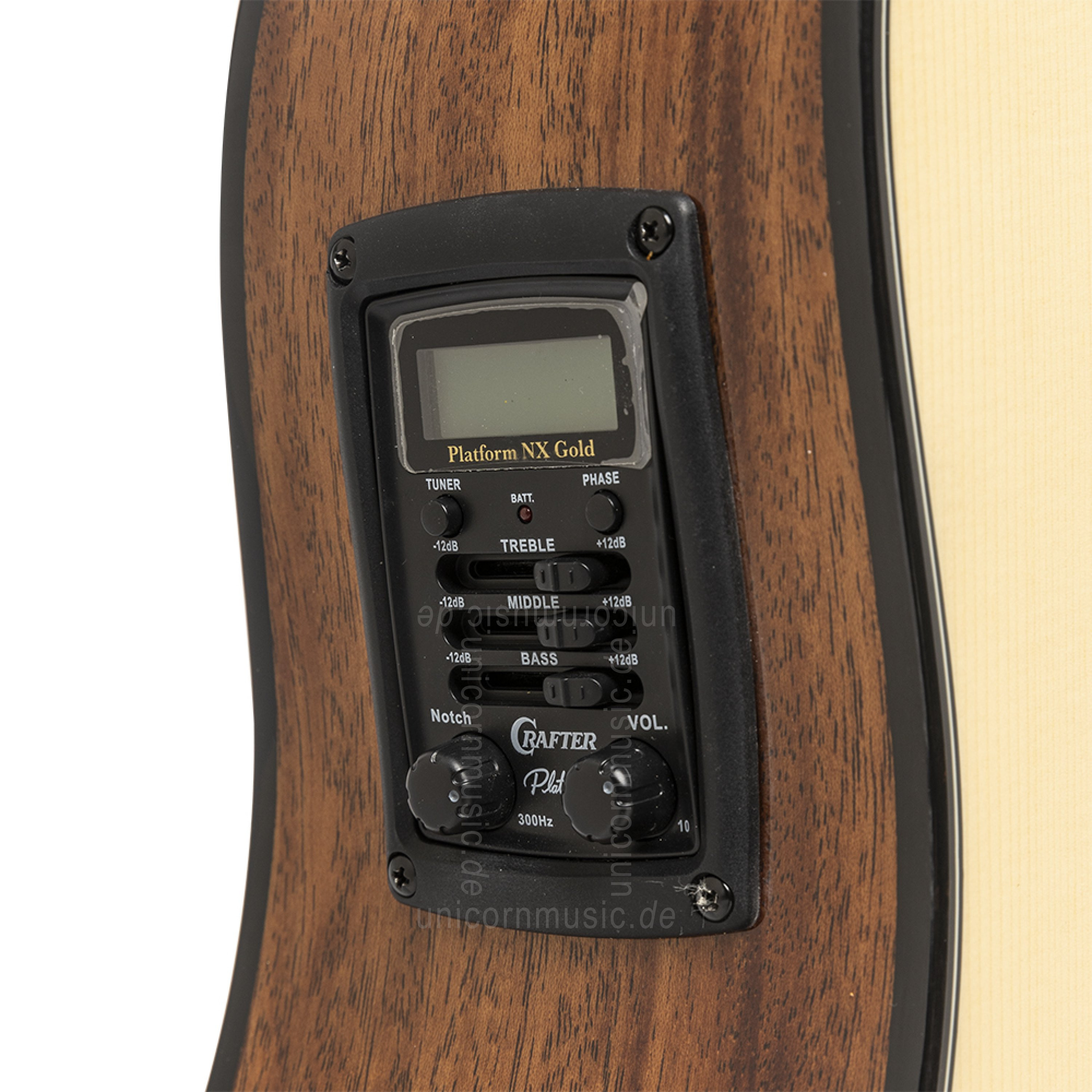 zur Artikelbeschreibung / Preis Western-Gitarre - CRAFTER Able 600CE N - Dreadnought - massive Fichtendecke