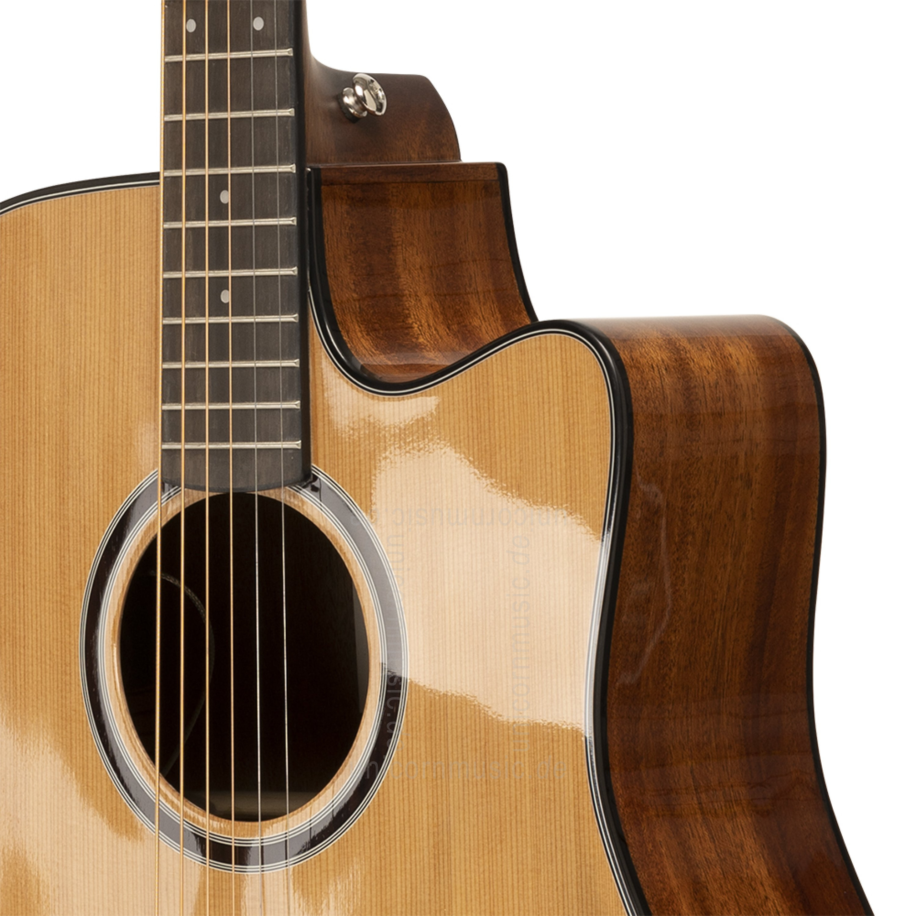zur Artikelbeschreibung / Preis Western-Gitarre - CRAFTER Able D630CE N - Dreadnought - massive Zederndecke