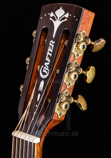 zur Artikelbeschreibung / Preis Western-Gitarre - CRAFTER MIND T-MAHOe - Orchestra - massive Mahagonidecke