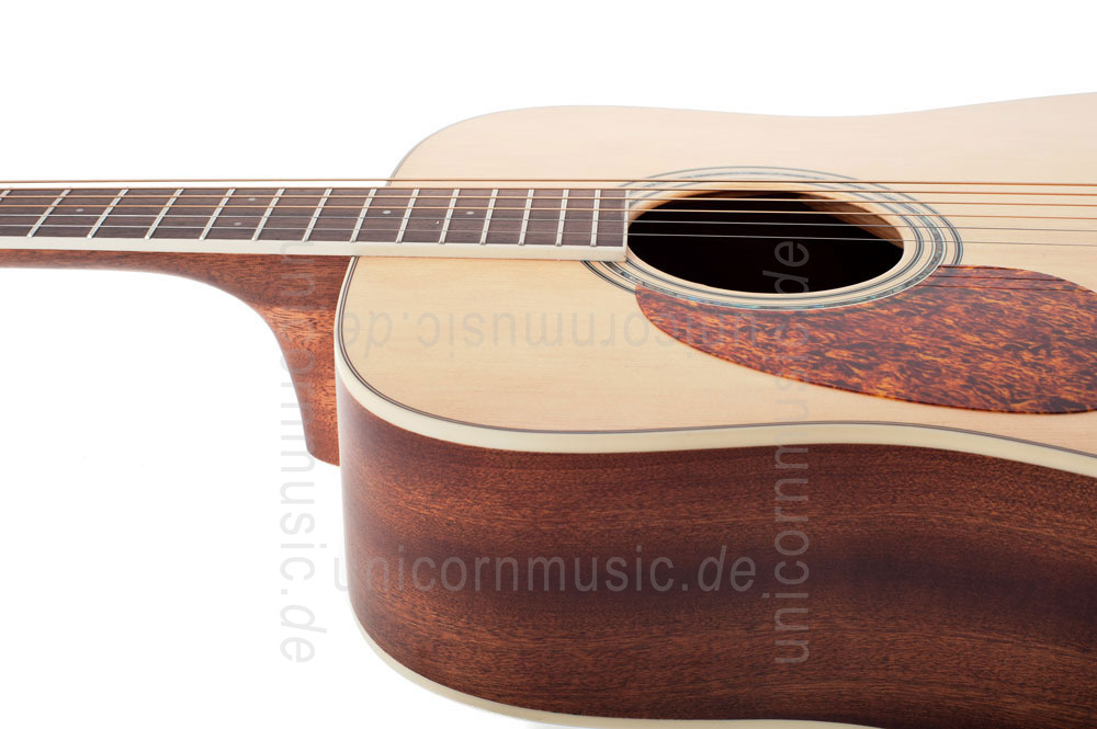 zur Artikelbeschreibung / Preis Western-Gitarre CORT EARTH 70 OP LH - Dreadnought - massive Fichtendecke - Linkshänder Version