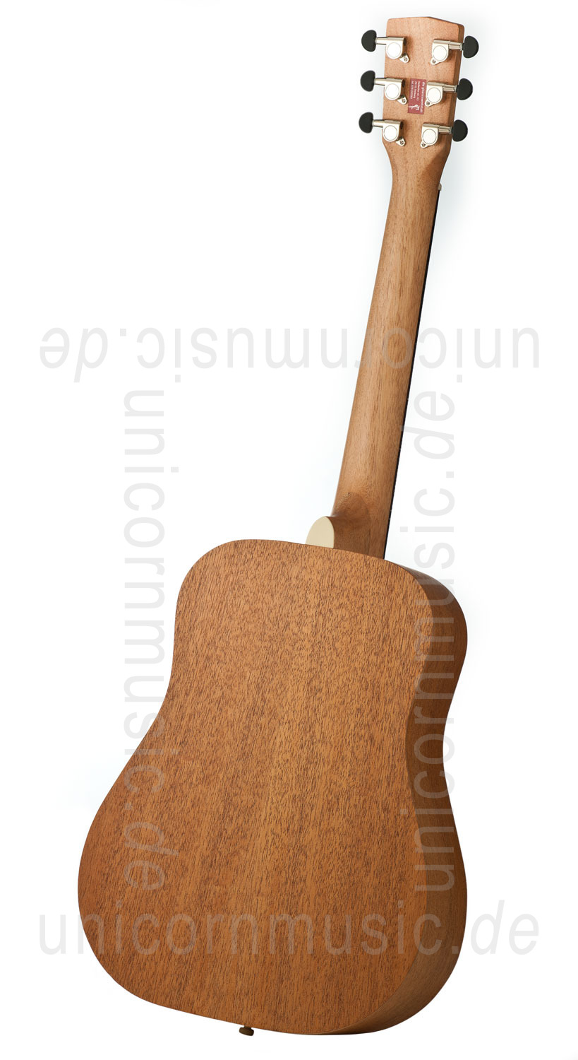 zur Artikelbeschreibung / Preis Western-Gitarre CORT EARTH MINI TRAVEL - Dreadnought - Reisegitarre - massive Decke + Tasche