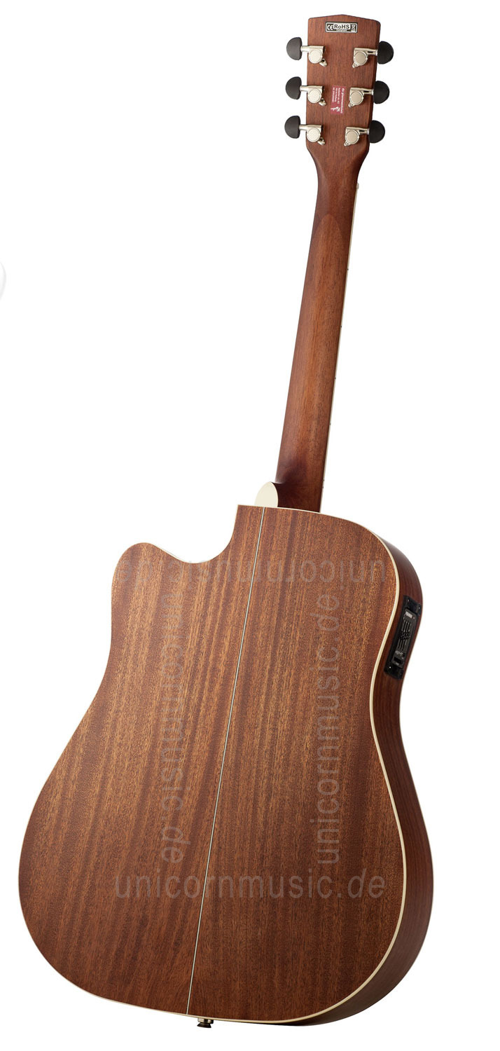 zur Artikelbeschreibung / Preis Western-Gitarre CORT MR 710-F NS - Dreadnought - Fishman - Cutaway - massive Fichtendecke