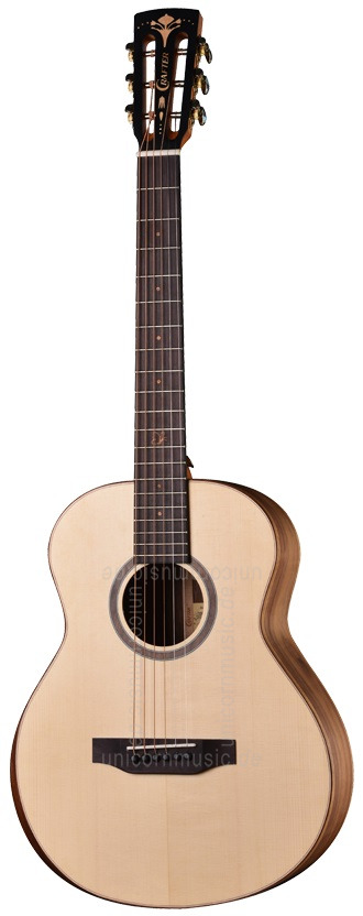 zur Artikelbeschreibung / Preis Western-Gitarre - CRAFTER MINO BK WLN - massive Fichtendecke