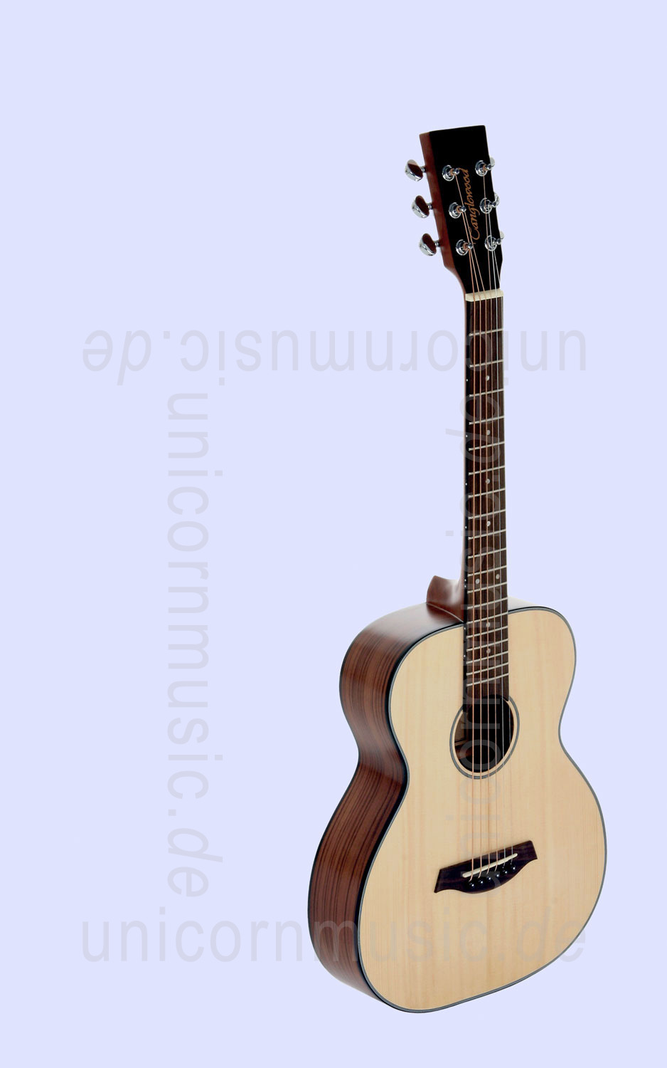 zur Artikelbeschreibung / Preis Western-Gitarre TANGLEWOOD TBF SAPLING STO - OVANKOL - Indiana Pro Series - Reisegitarre - massive Decke