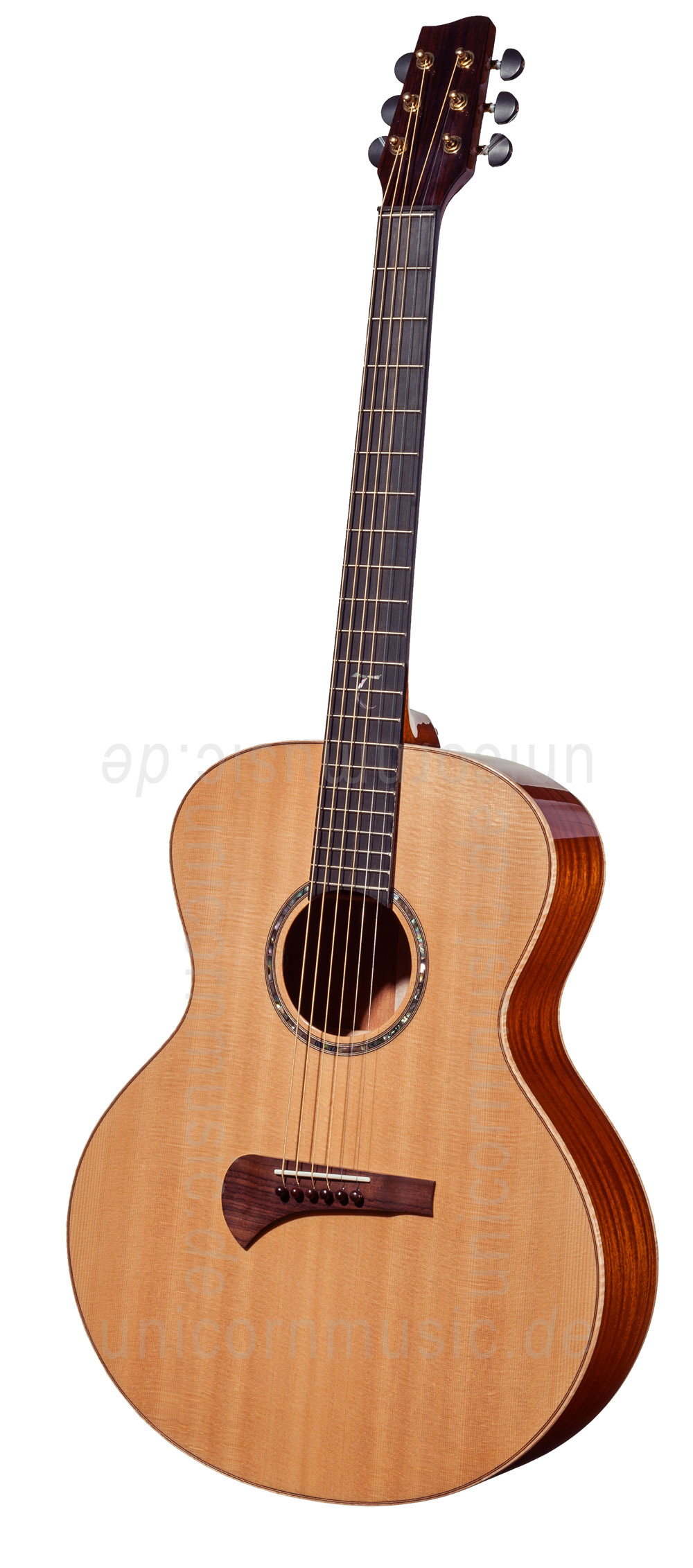 zur Artikelbeschreibung / Preis Western-Gitarre TANGLEWOOD TSM/2 - MASTERDESIGN Serie - Grand Auditorium - B-Band A1.2 - vollmassiv + Koffer