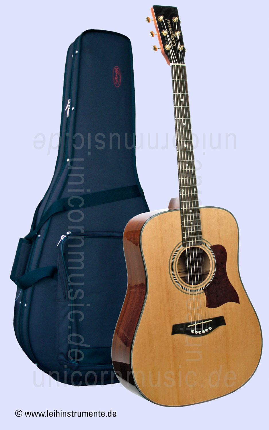 zur Artikelbeschreibung / Preis Western-Gitarre TANGLEWOOD TW12-DS - Sundance Series - Dreadnought - massive Fichtendecke