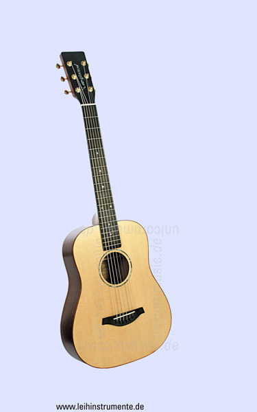 zur Artikelbeschreibung / Preis Western-Gitarre TANGLEWOOD TW15/Baby - Sundance Series - Reisegitarre - vollmassiv + Tasche 