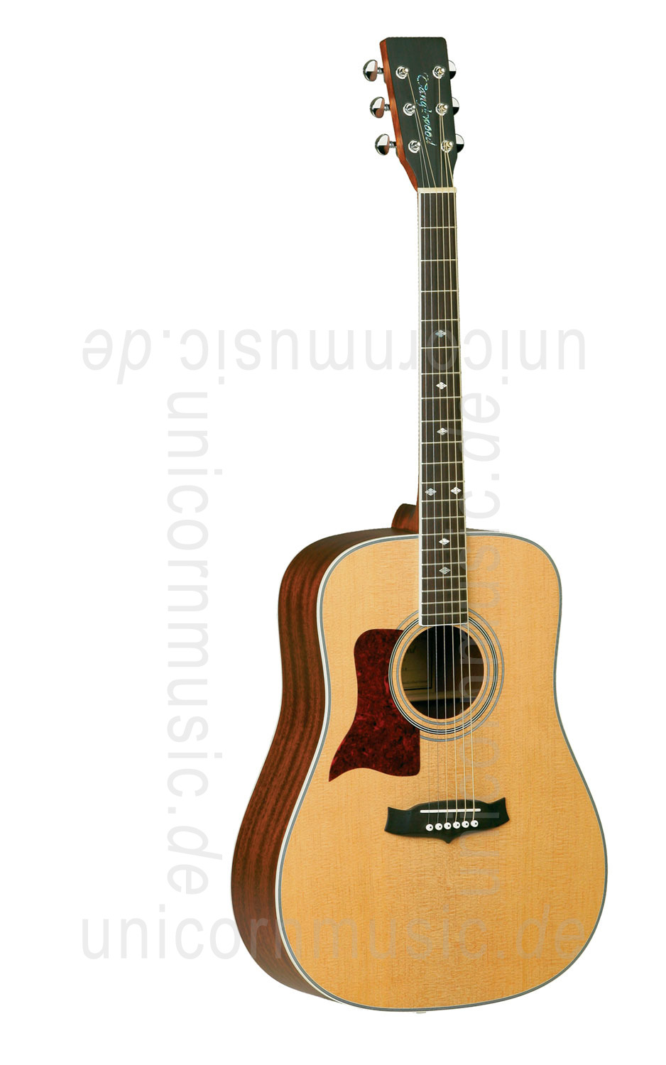 zur Artikelbeschreibung / Preis Western-Gitarre TANGLEWOOD TW15/NS LH - Sundance Series - Linkshänder Version - vollmassiv