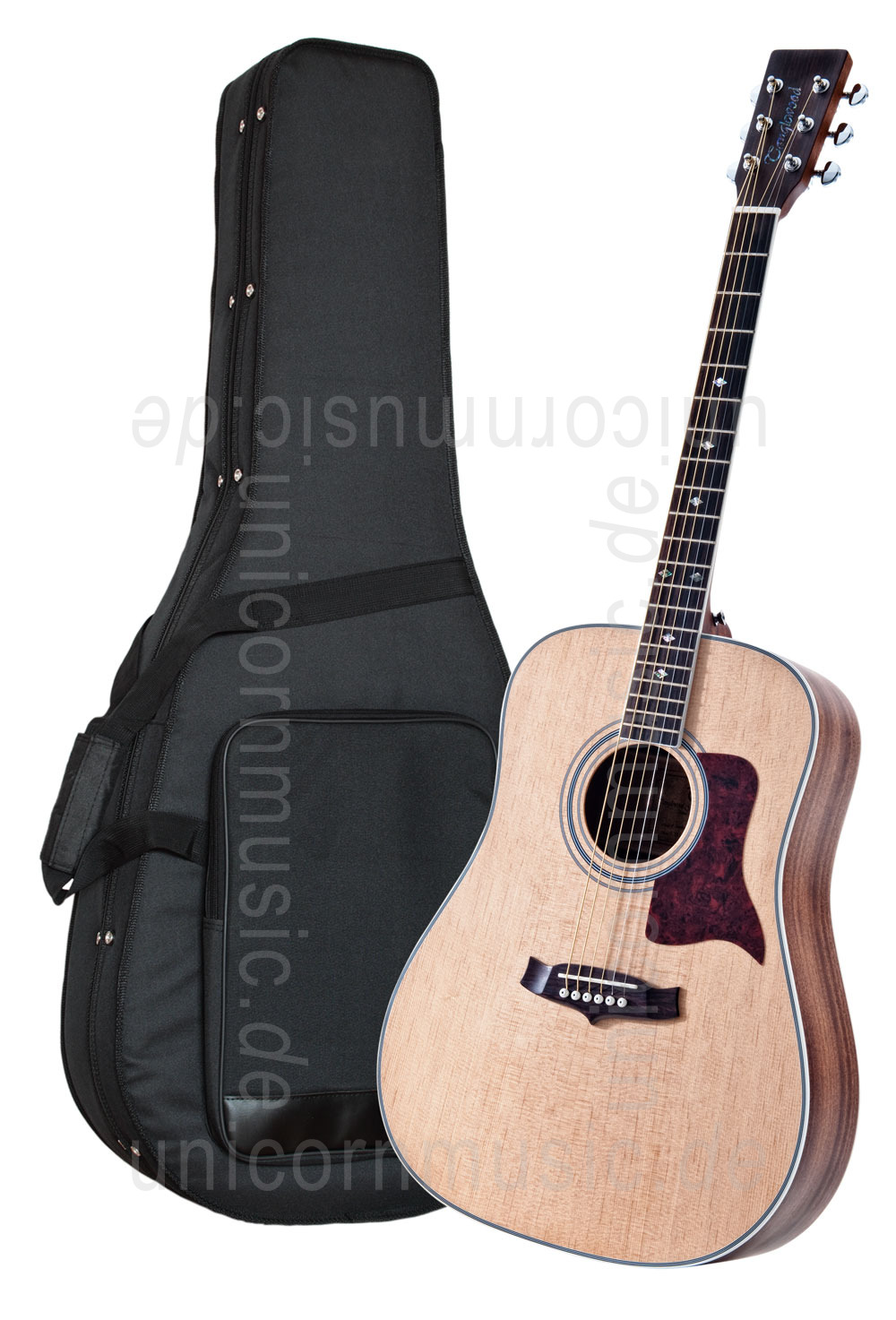 zur Artikelbeschreibung / Preis Western-Gitarre TANGLEWOOD TW15-NS-PRO SPEC WIDE NECK - Sundance Series - Dreadnought - vollmassiv