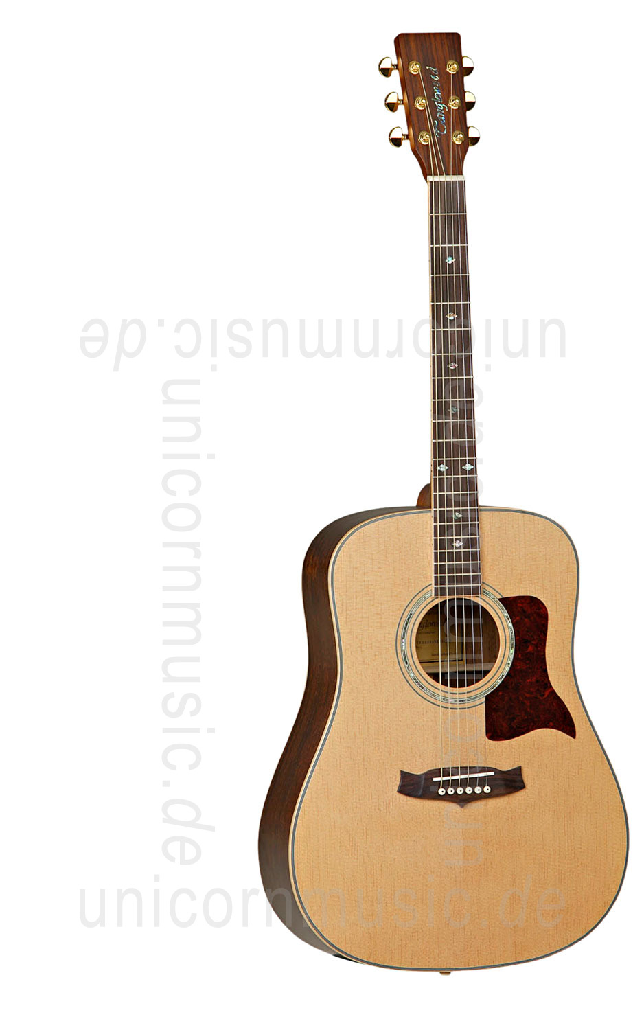 zur Artikelbeschreibung / Preis Western-Gitarre TANGLEWOOD TW15/OVANKOL DLX - Sundance Series - Dreadnought - vollmassiv