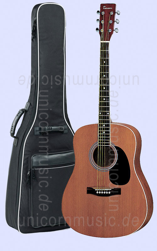 zur Artikelbeschreibung / Preis Western-Gitarre TENSON D10 - Dreadnought - laminierte Decke