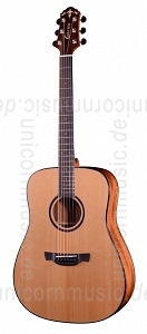 zur Detailansicht Western-Gitarre - CRAFTER Able D630 N - Dreadnought - massive Zederndecke