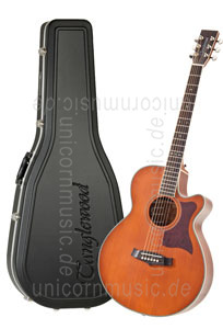 zur Detailansicht Western-Gitarre TANGLEWOOD TW45/NS E - Sundance Series - Fishman Presys Plus EQ - Super Folk - Cutaway - massive Decke + Boden - Koffer