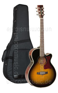 zur Detailansicht Western-Gitarre TANGLEWOOD TW45/VS E - Sundance Series - Fishman Presys Plus EQ - Super Folk - Cutaway - massive Decke + Boden