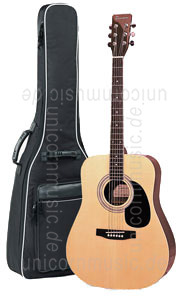 zur Detailansicht Western-Gitarre TENSON D12S - Dreadnought Elektro - massive Fichtendecke