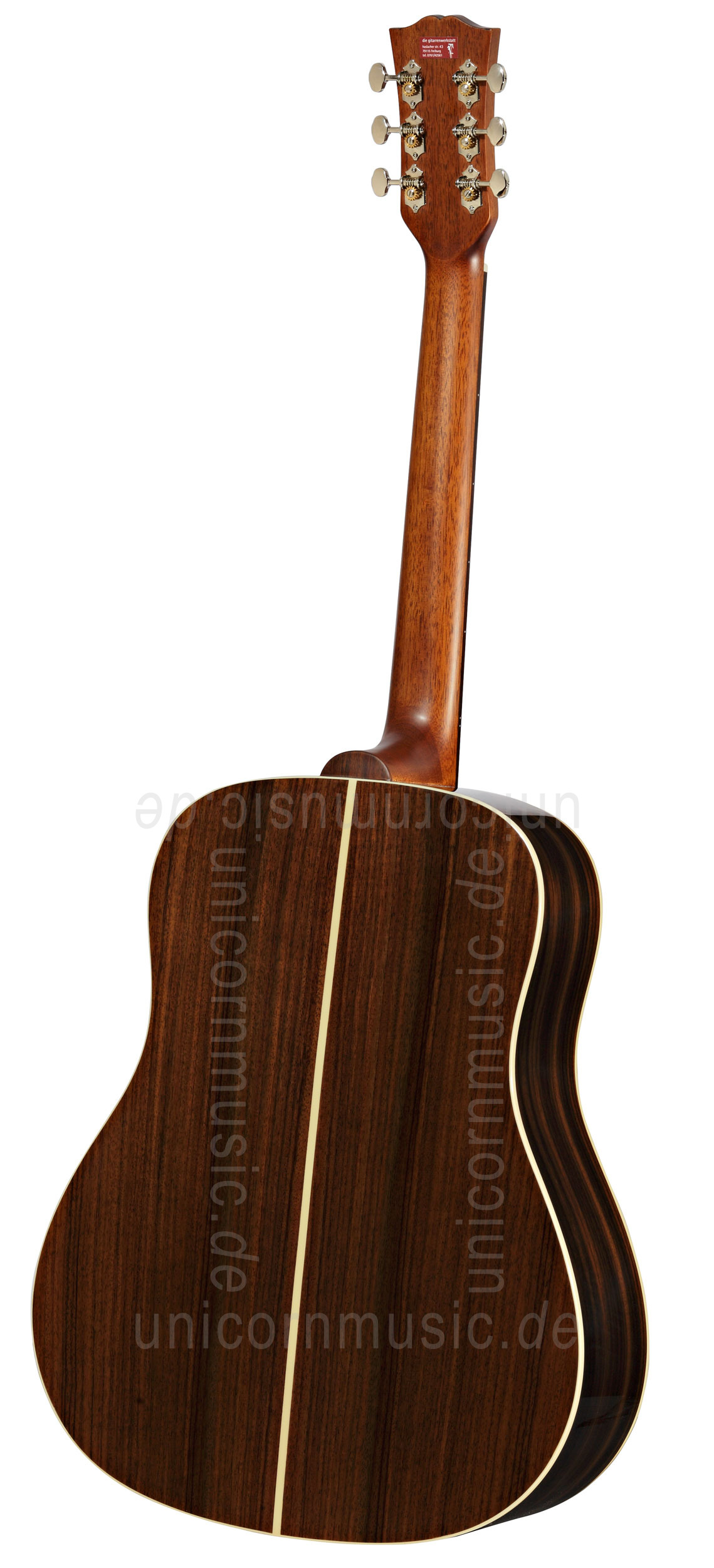zur Artikelbeschreibung / Preis Western-Gitarre STANFORD DEJA VU SERIES DJ45 VB - Dreadnought - massive Decke + Boden