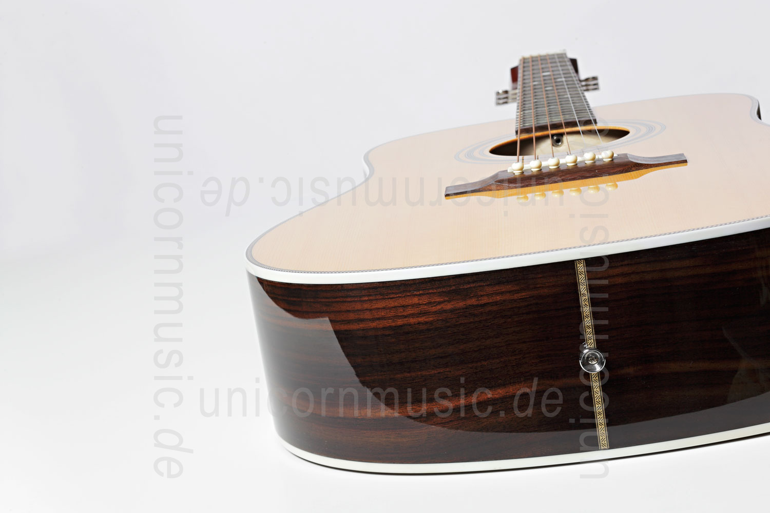 zur Artikelbeschreibung / Preis Western-Gitarre STANFORD DEJA VU SERIES DRUNKEN DADDY 28 - Dreadnought - massive Decke + Boden