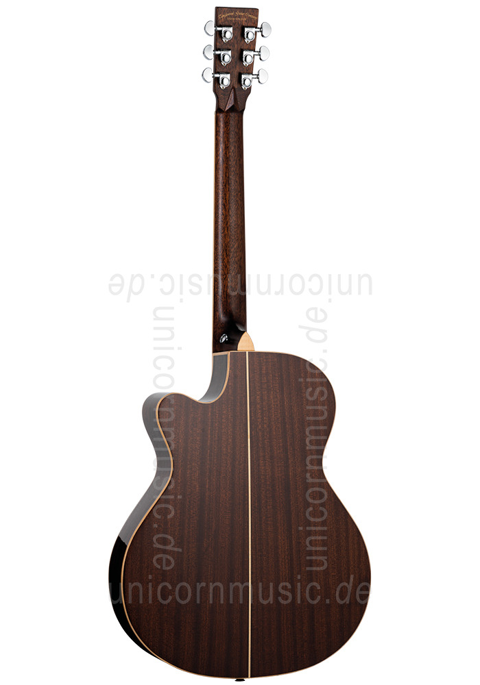 zur Artikelbeschreibung / Preis Western-Gitarre TANGLEWOOD TW45R VSE - Sundance Reserve Series - LR Baggs Stage Pro Element - Super Folk - Cutaway - vollmassive 